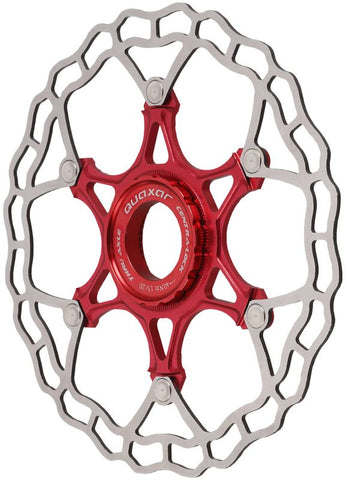 QUAXAR - AVIATOR Lightweight Center Lock Disc Rotor (Red)