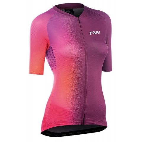 NORTHWAVE - Blade women jersey short sleeves (Plum Iridescent)