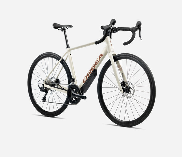 ORBEA | AVANT H30 - 105 Road Bike - 2025 - Ivory White - Titan Bronze (gloss)