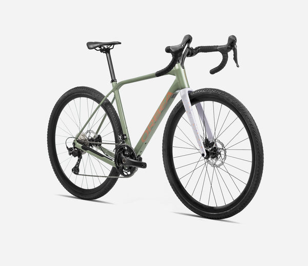 ORBEA | Terra H41 1X - Apex XPLR Gravel Bike - 2024 - Artichoke (Matt) - Lilac (matt)